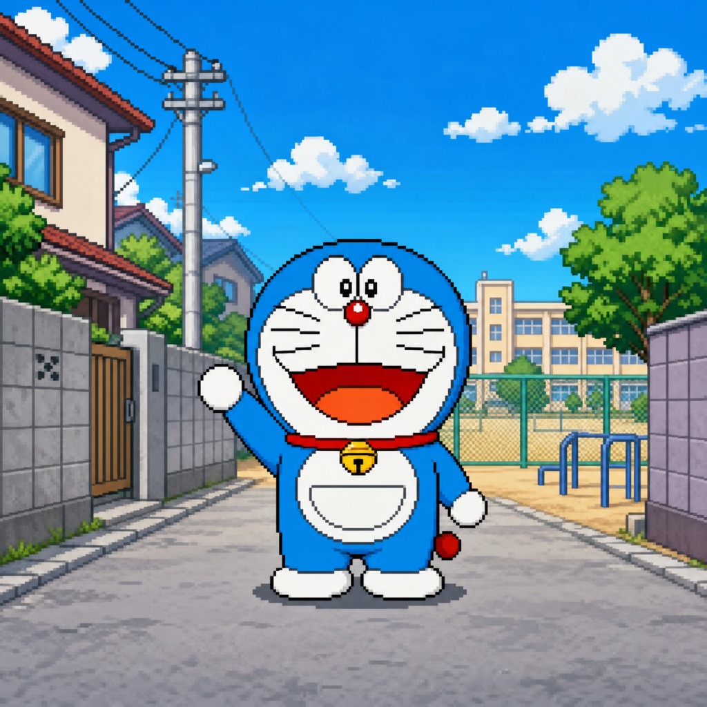doraemon_pixel_art