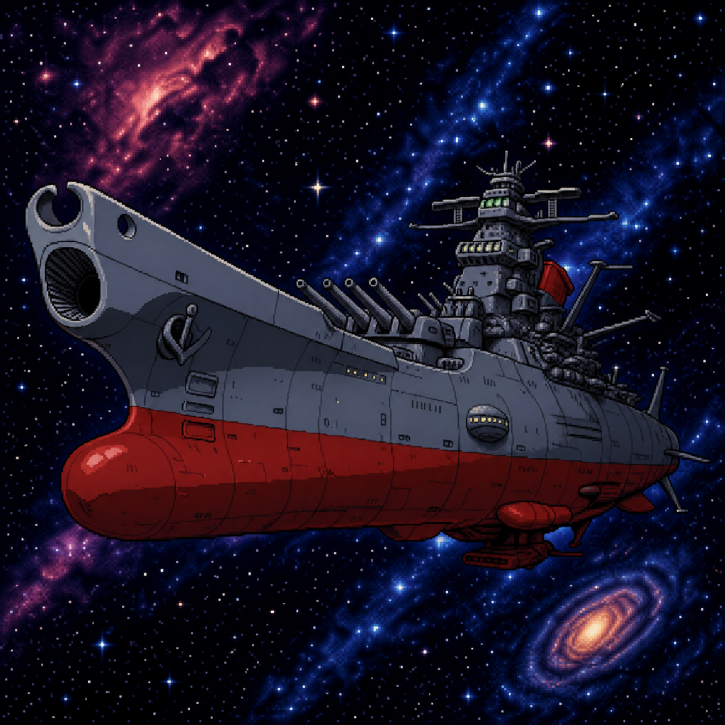 space_battleship_yamato_pixel_art